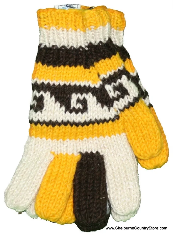 Fleece Lined Wool Glove - Style 9