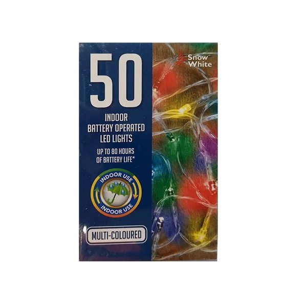 Led Light Chain 50 Multi Colour B/o