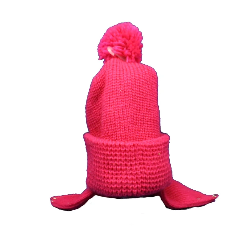 Toddler Knit Hat With Flaps