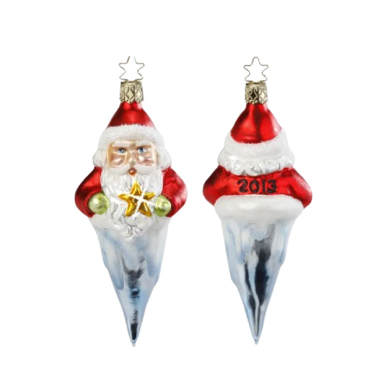 2013 Santa Frost Annual Ornament by Inge Glas of Germany