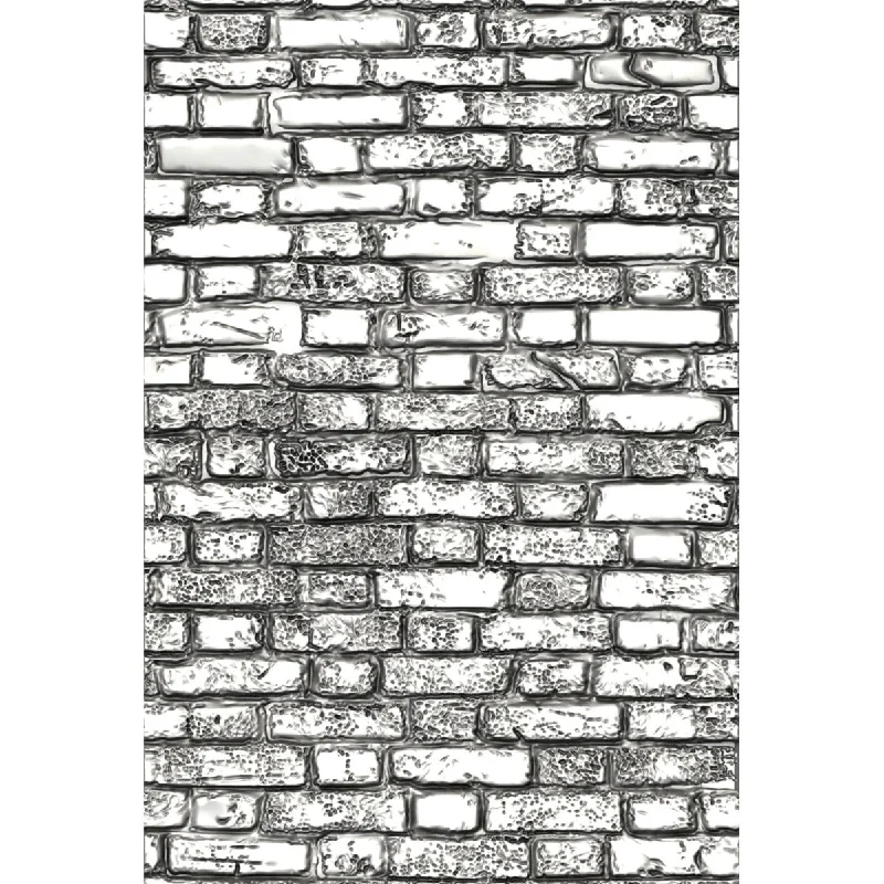 3-D Texture Fades Embossing Folder Mini Brickwork by Tim Holtz