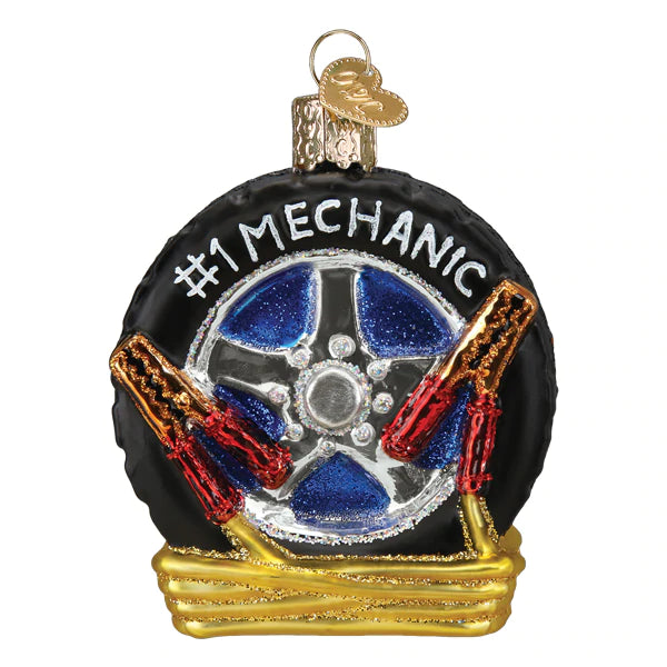 Auto Mechanic Ornament - Old World Christmas