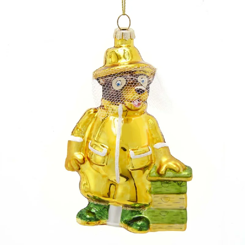 Bear Bee Keeper Ornament