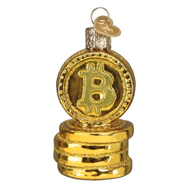 Bitcoin Ornament - Old World Christmas