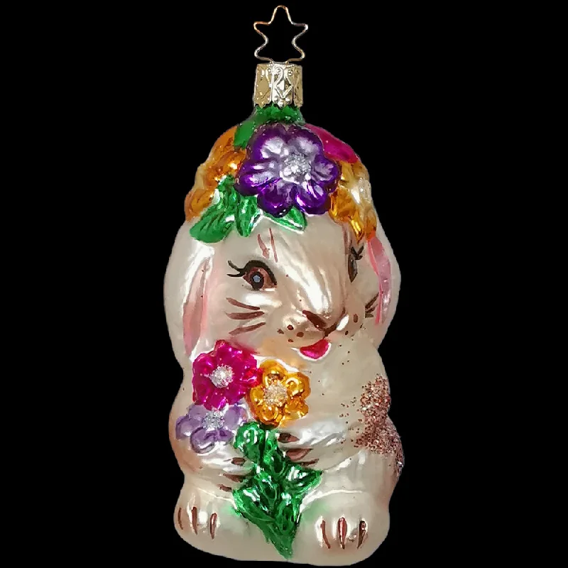 Blossom bunny rabbit by Inge Glas of Germany