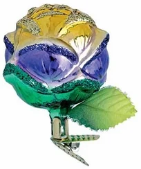 Bourbon Street Bloom Ornament by Inge Glas of Germany