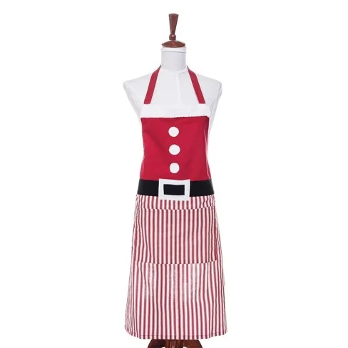 Candy Cane Striped Apron