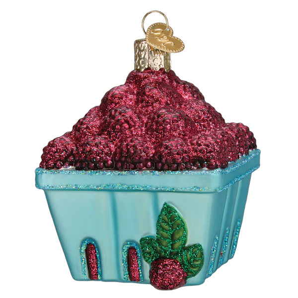 Carton of Raspberries Ornament - Old World Christmas