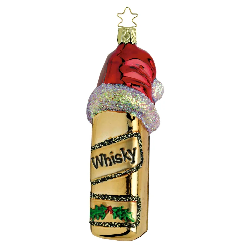 Celebration Libation Whiskey Ornament by Inge Glas of Germany