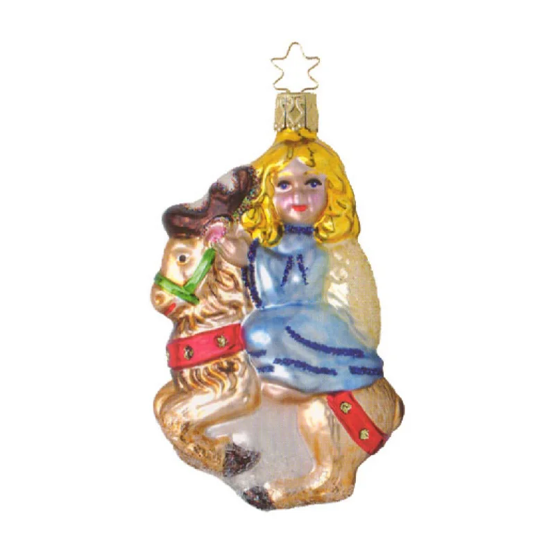 Christmas Angel Limited Edition Ornament by Inge Glas of Germany