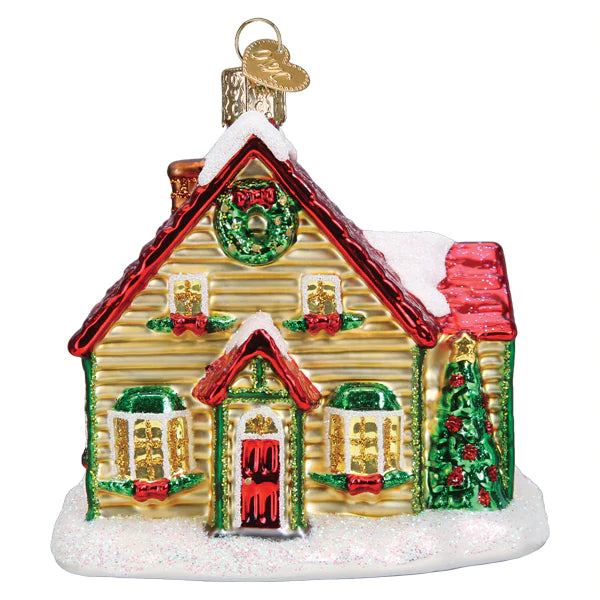 Christmas Cottage Ornament - Old World Christmas