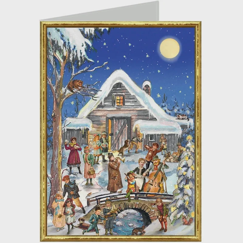 Christmas Musicians Card by Richard Sellmer Verlag