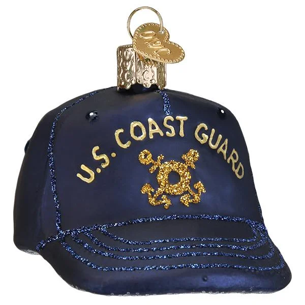 Coast Guard Cap Ornament - Old World Christmas