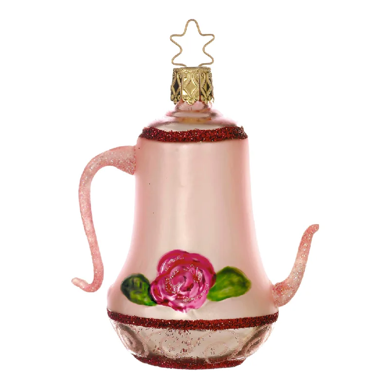 Coffee Time Coffee Pot Ornament by Inge Glas of Germany