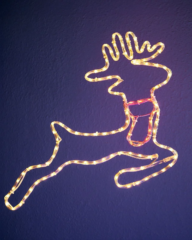 Reindeer Rope Light Silhouette, 48 cm