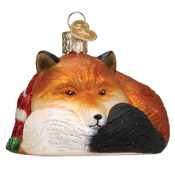 Cozy Fox Ornament - Old World Christmas