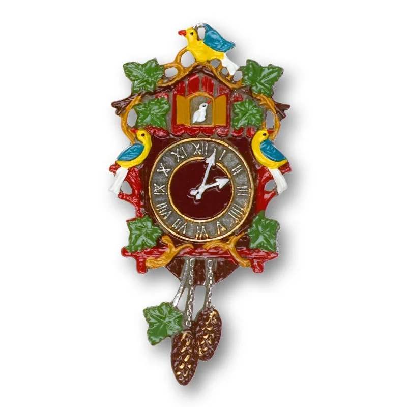 Cuckoo Clock Ornament by Kuehn Pewter