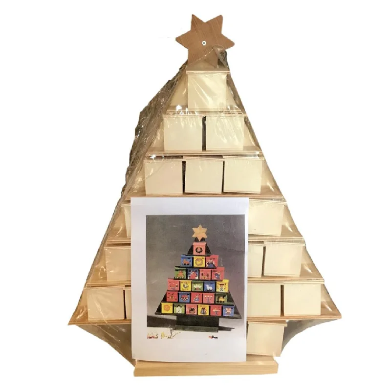 Do-it-Yourself Advent Tree by Marolin Manufaktur