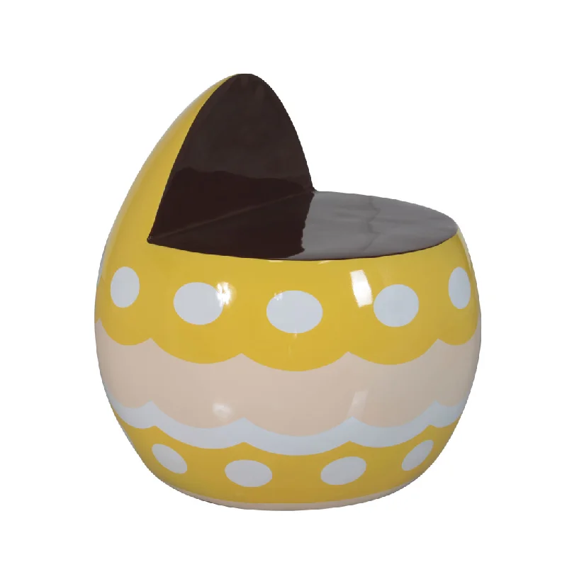 Easter Egg Chair Yellow