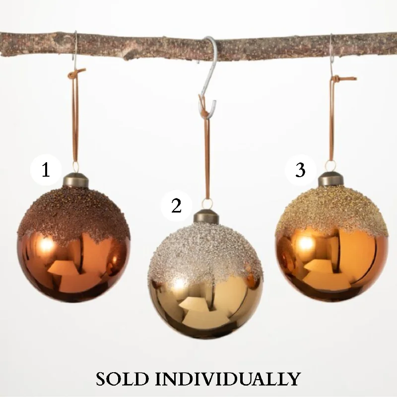 Embellished Ornaments (3 styles - sold individually)