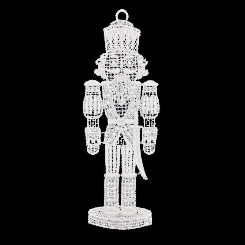 Nutcracker Lace Ornament, Large by StiVoTex Vogel