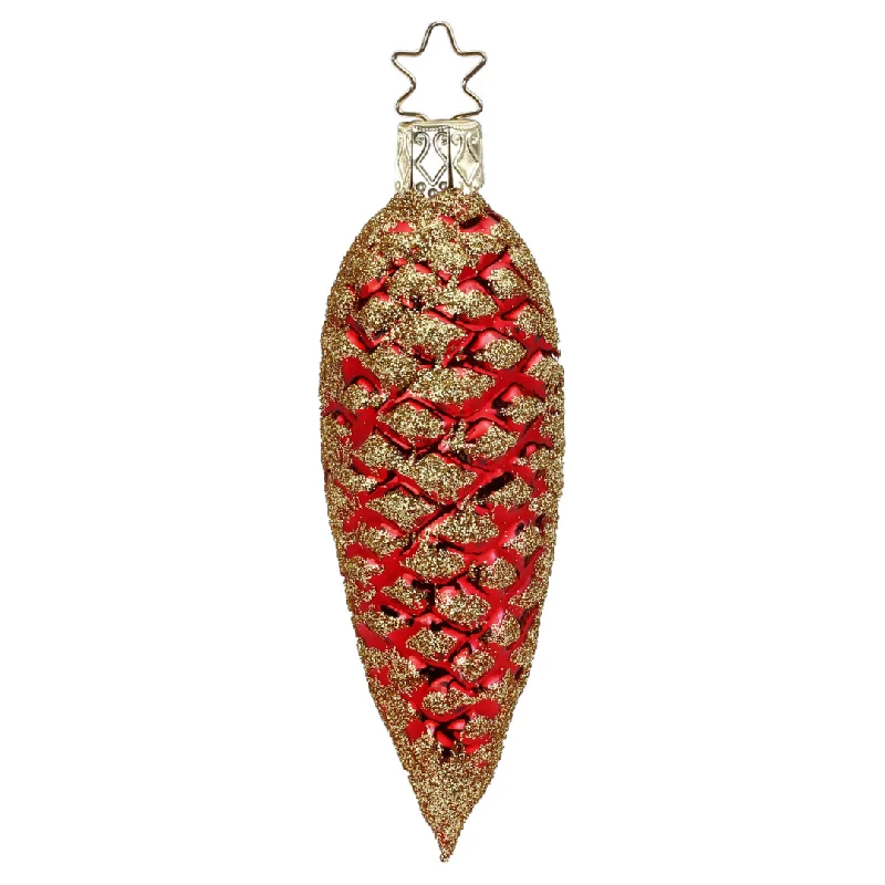 Fir Pinecone, red by Inge Glas of Germany