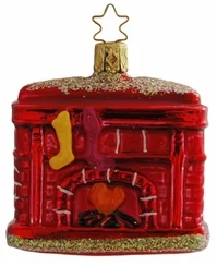 Fireplace Ornament by Inge Glas of Germany