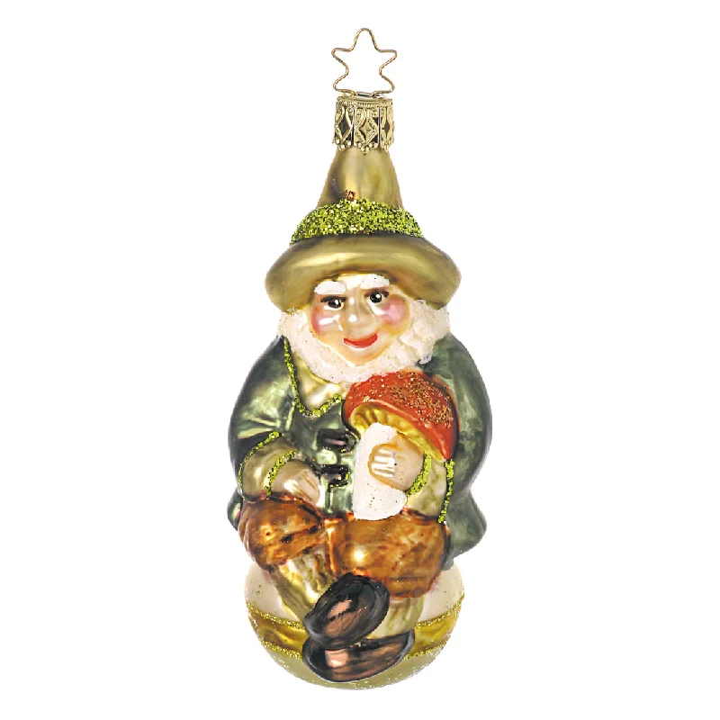 Forest Gnome Ornament by Inge Glas of Germany