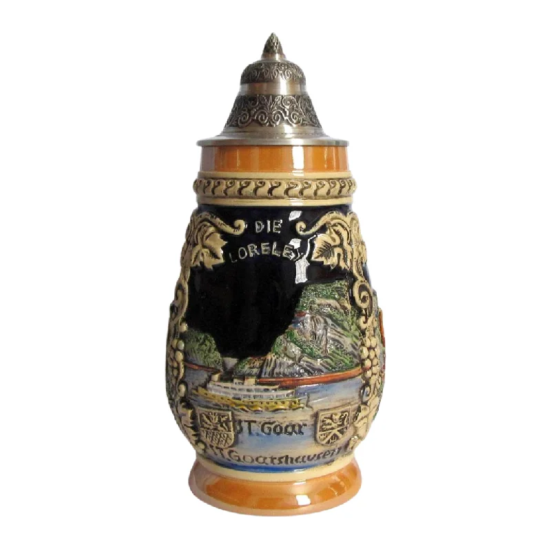 German Loreley Stein, painted by King Werk GmbH and Co