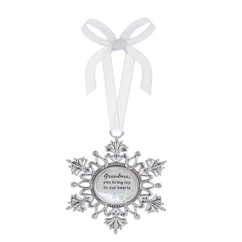 Grandma Snowflake Ornament