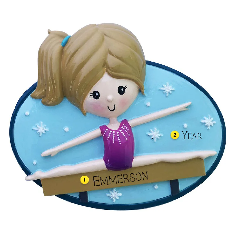 Personalized Gymnast Ornament