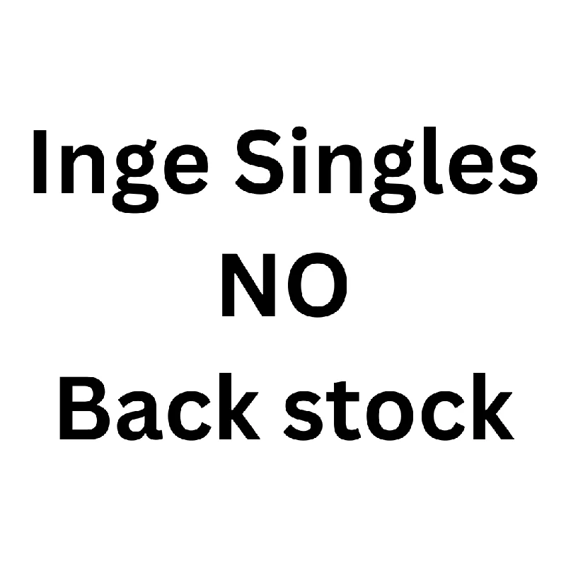 Inge Glas Singles No Backstock 15.50