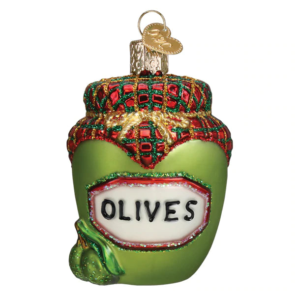 Jar of Olives Ornament - Old World Christmas