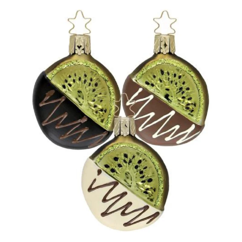 Kiwi Treats Ornament by Inge Glas of Germany