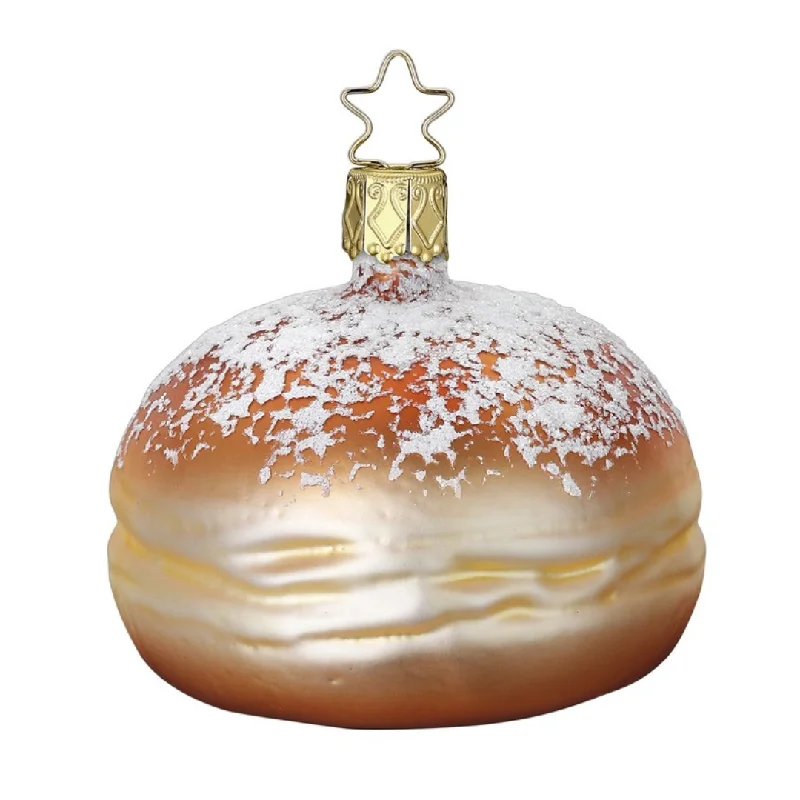 Krapfen Ornament by Inge Glas of Germany