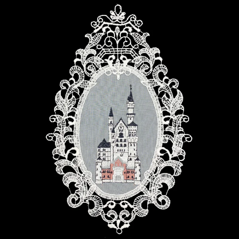 Neuschwanstein in Lace Frame by StiVoTex Vogel