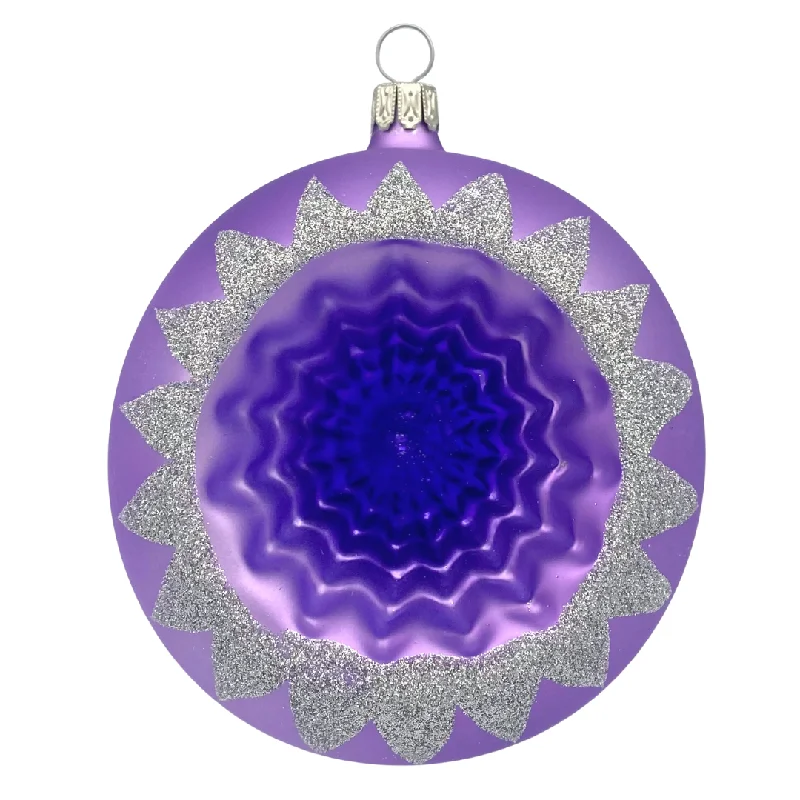 Matte Lilac Reflector, 10 cm by Glas Bartholmes