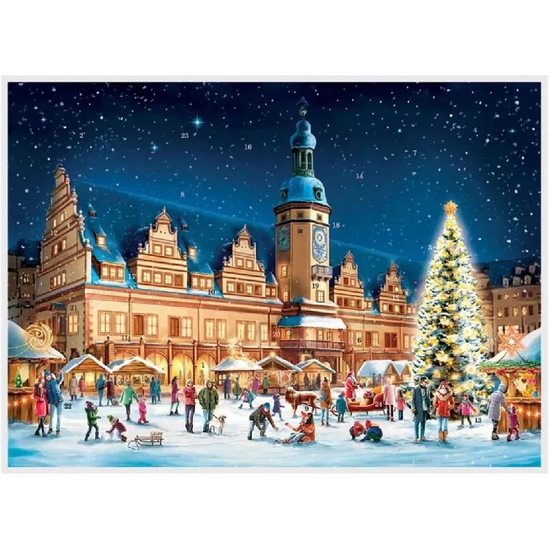 Leipzig Christkindlmarkt Advent Calendar by Richard Sellmer Verlag