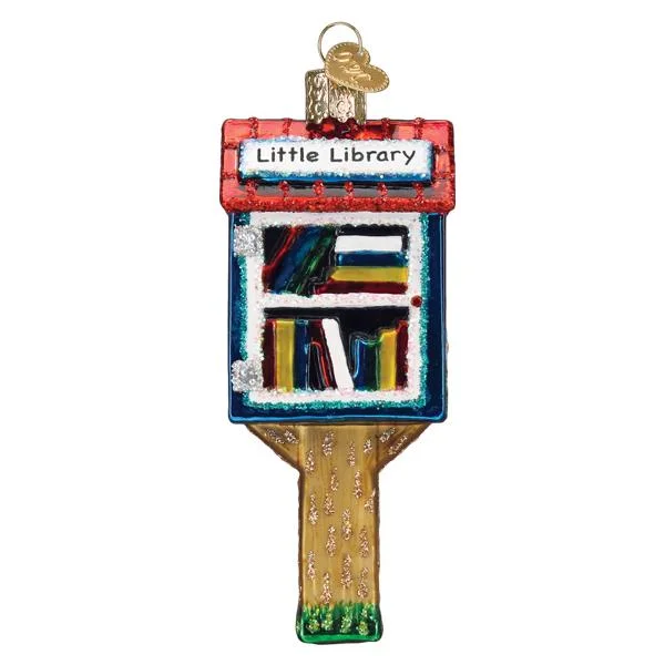 Little Library Ornament - Old World Christmas