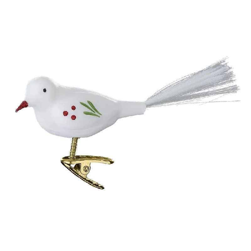 Lovely Bird, porcelain white matte by Inge Glas of Germany