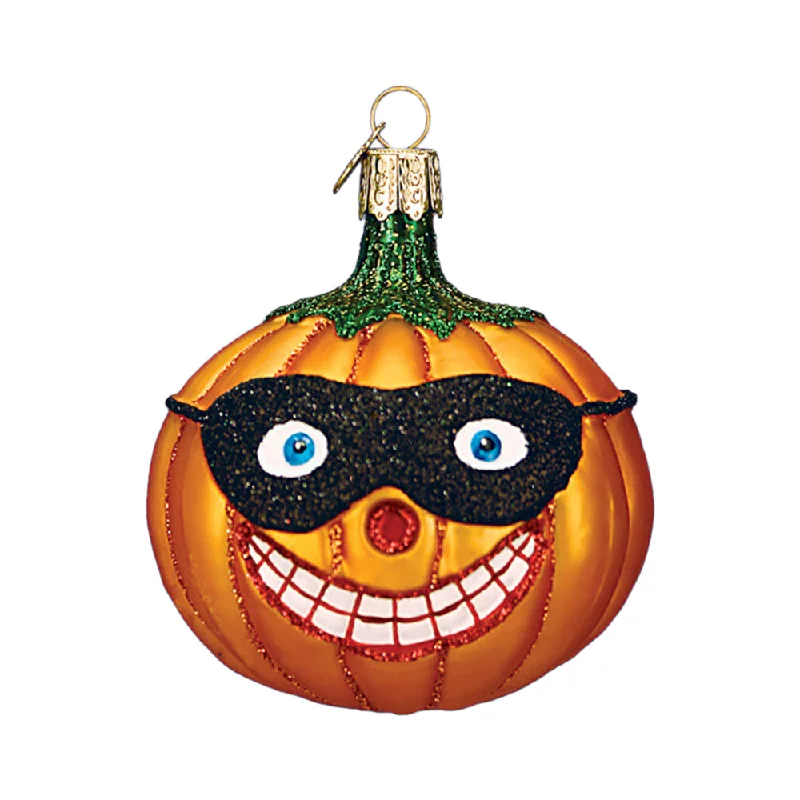 Masked Jolly Jack O' Lantern Ornament - Old World Christmas