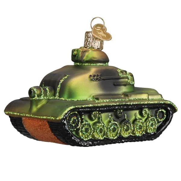 Military Tank Ornament - Old World Christmas