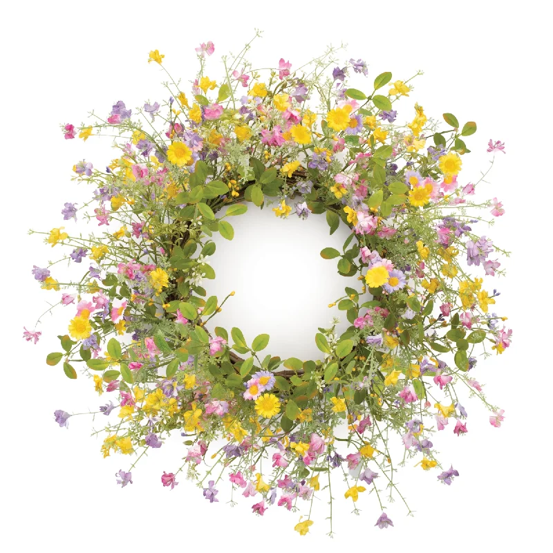 Mini Floral Wreath 22"D