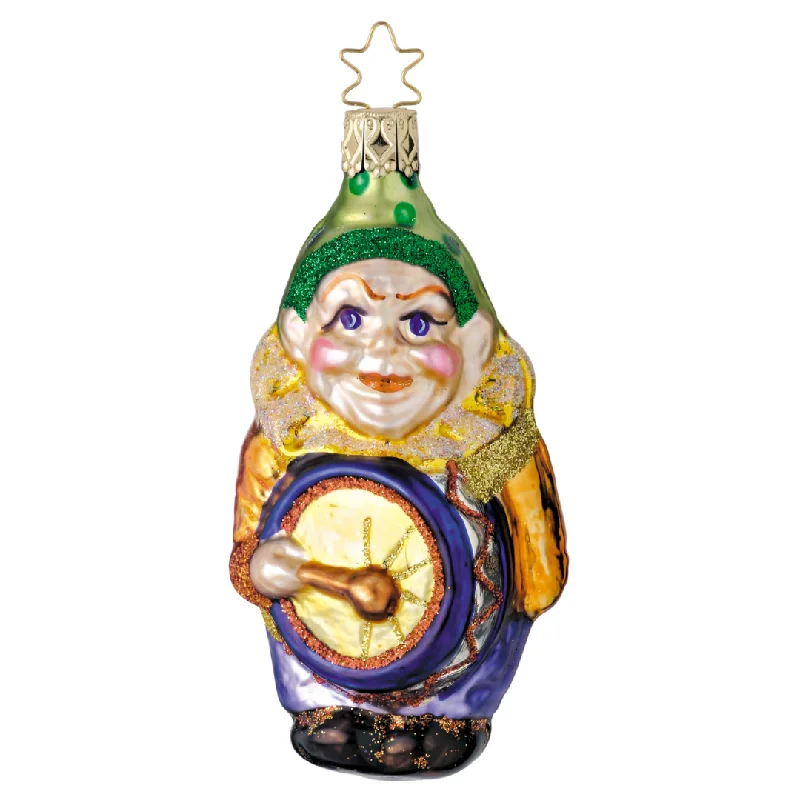 Musical Clown Ornament by Inge Glas of Germany