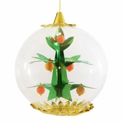 Orange Tree Foil Ornament by Resl Lenz