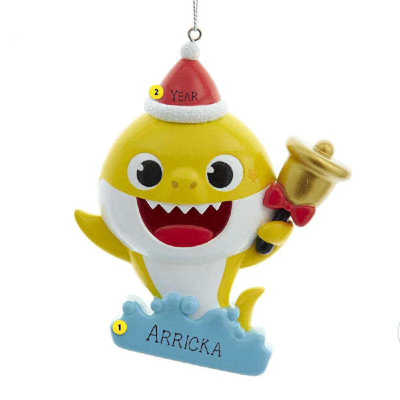 Personalized Baby Shark Ornament