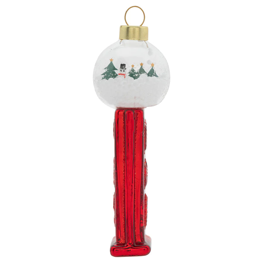 PEZ™ Snow Globe Glass Ornament