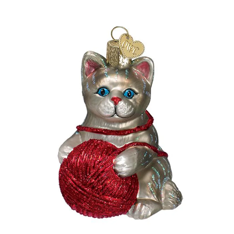 Playful Kitten Ornament - Old World Christmas