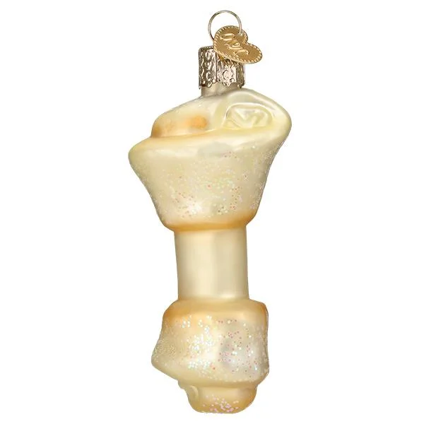 Rawhide Bone Ornament - Old World Christmas