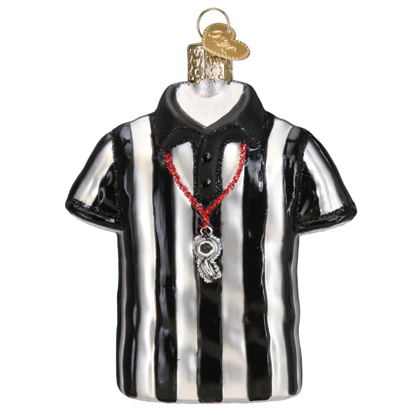 Referee Shirt Ornament - Old World Christmas